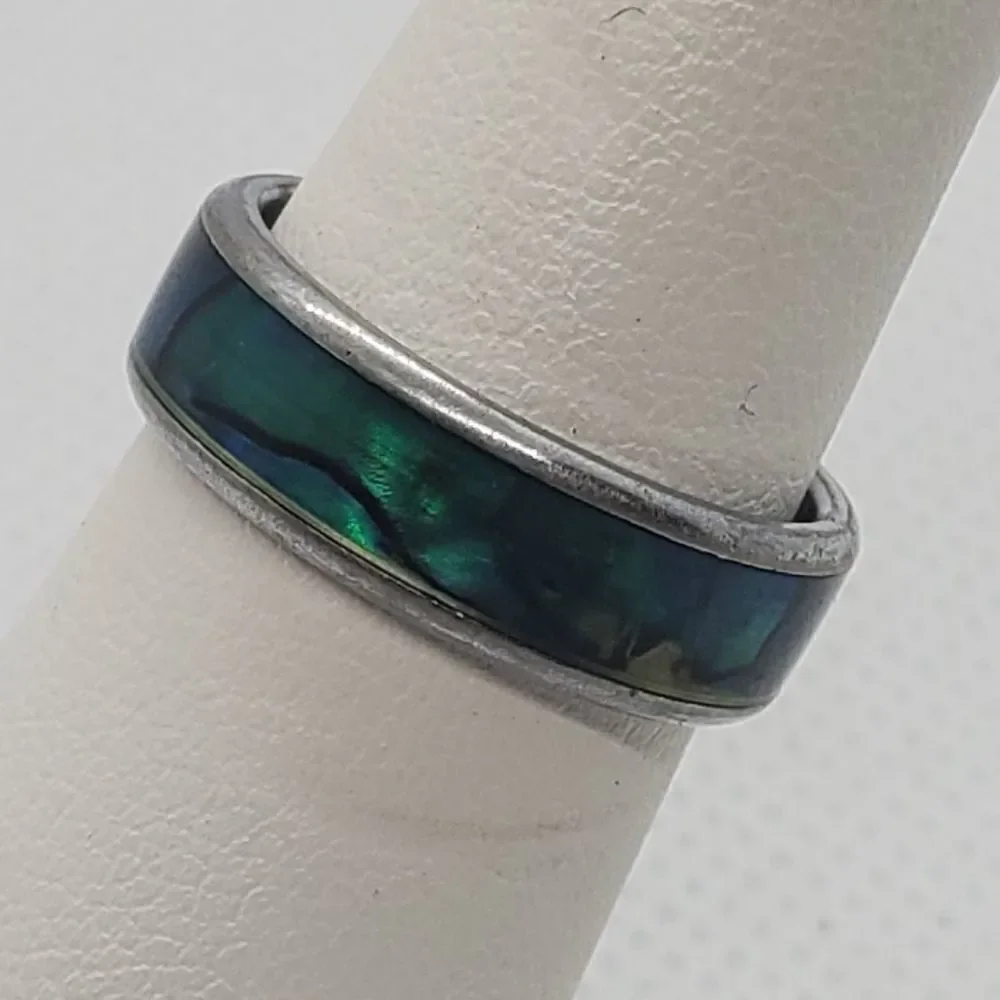 N/A blue silver
